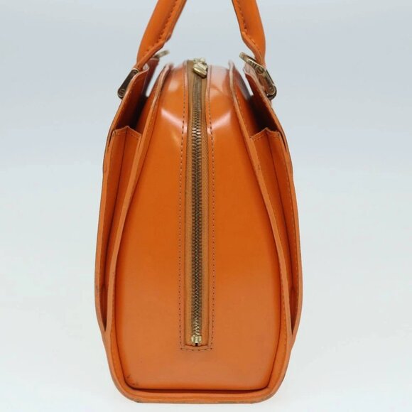 LOUIS VUITTON Epi Pont Neuf Hand Bag Orange Mandarin M5205H LV Auth 83876 - Picture 5 of 16